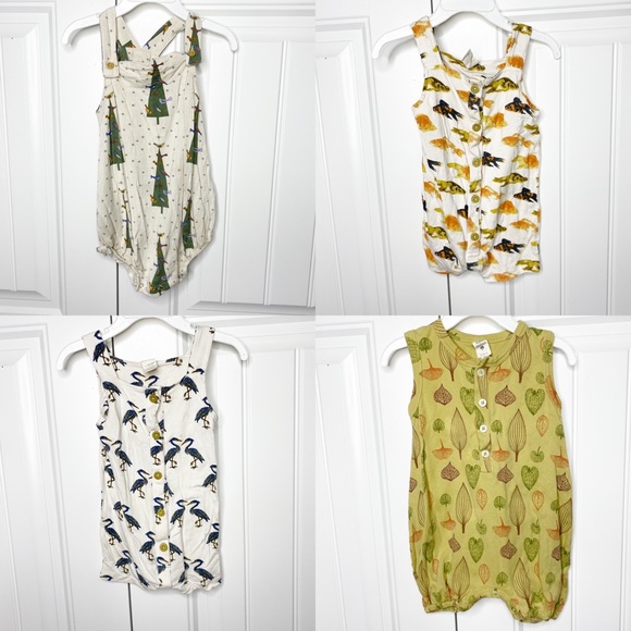 kate quinn Other - Kate Quinn 12-18 18-24 months Boy Bundle of 4 Outfits Prints Neutrals A